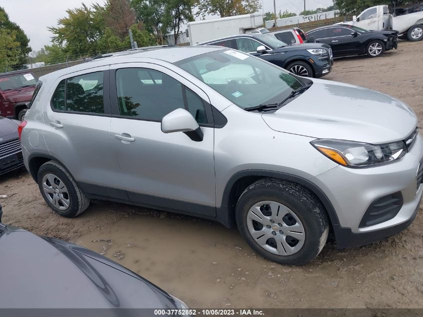 2018 CHEVROLET TRAX LS - KL7CJKSB3JB596289