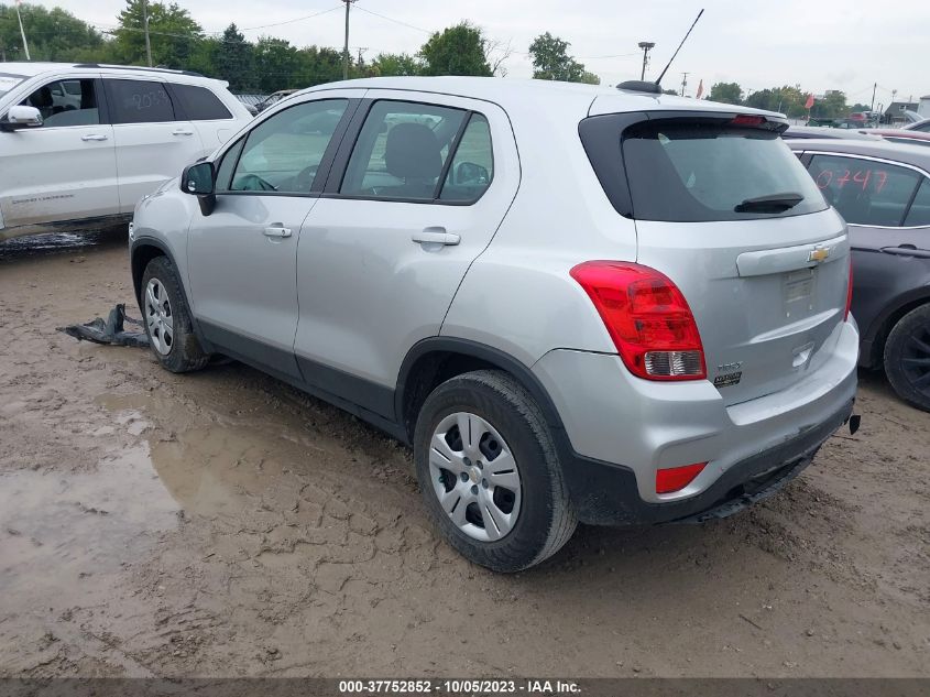 2018 CHEVROLET TRAX LS - KL7CJKSB3JB596289