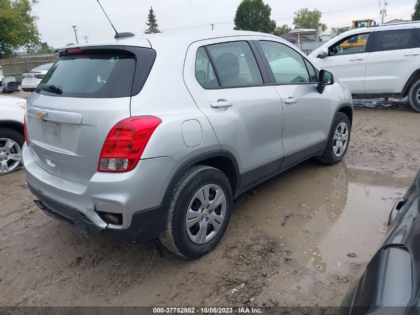 2018 CHEVROLET TRAX LS - KL7CJKSB3JB596289