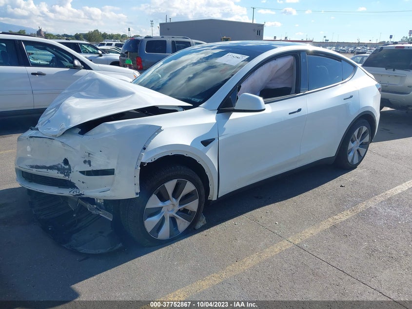 VIN 7SAYGDEE3PF667475 2023 TESLA MODEL Y LONG RANGE
