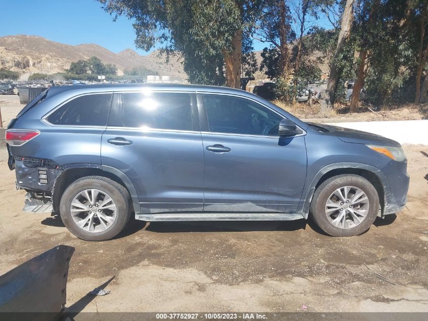 2015 TOYOTA HIGHLANDER LE - 5TDZKRFH2FS059754