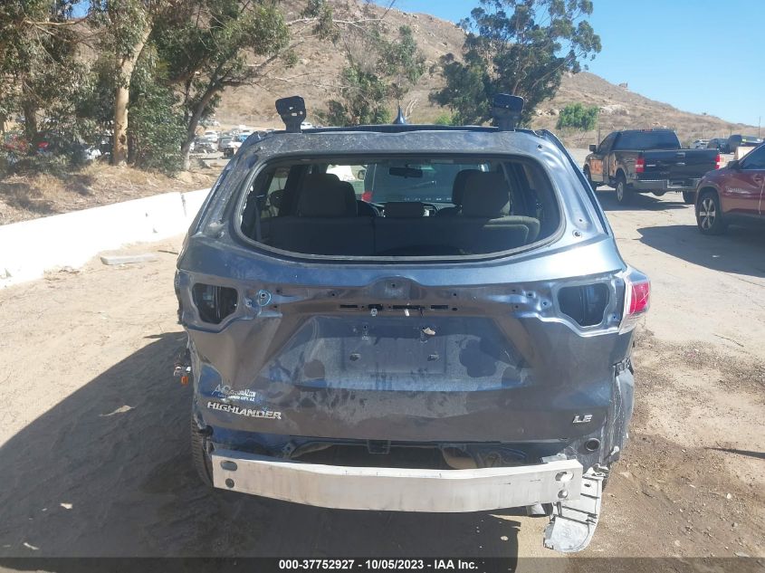 2015 TOYOTA HIGHLANDER LE - 5TDZKRFH2FS059754