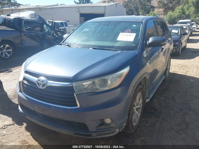 2015 TOYOTA HIGHLANDER LE - 5TDZKRFH2FS059754
