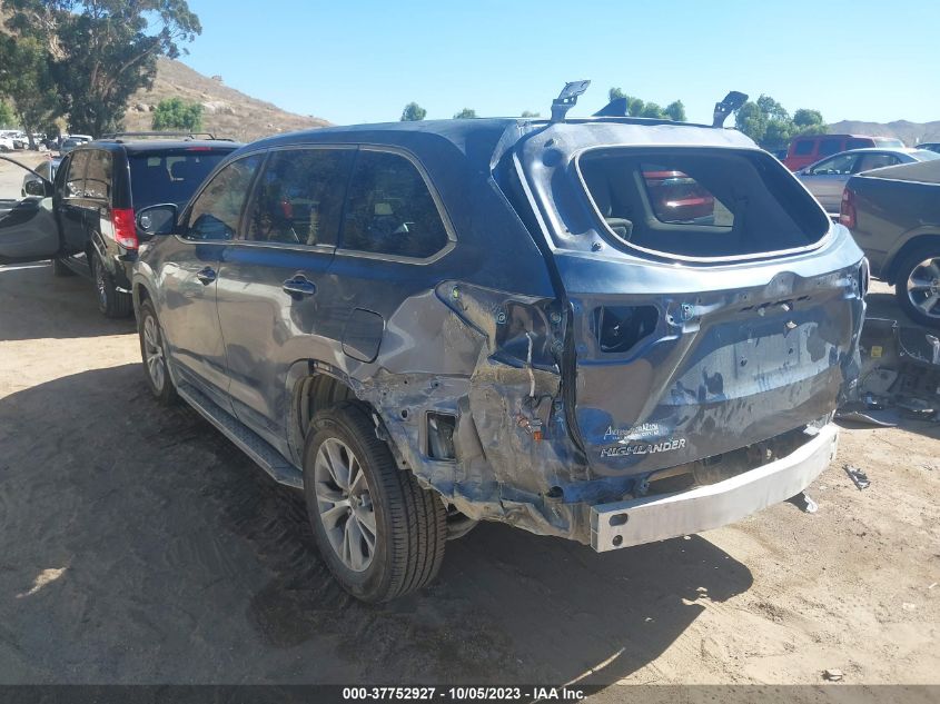 2015 TOYOTA HIGHLANDER LE - 5TDZKRFH2FS059754