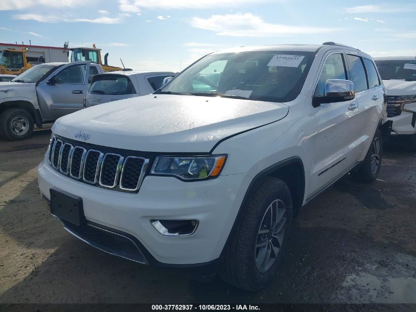 2022 JEEP GRAND CHEROKEE WK LIMITED - 1C4RJFBG5NC110601