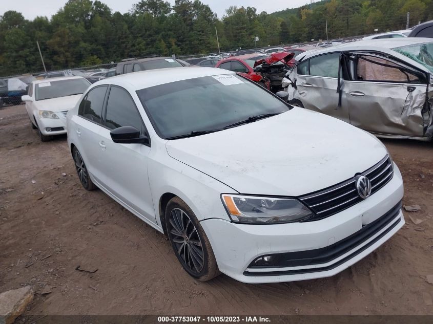 2016 VOLKSWAGEN JETTA SEDAN 1.8T SPORT - 3VWD17AJ7GM282978