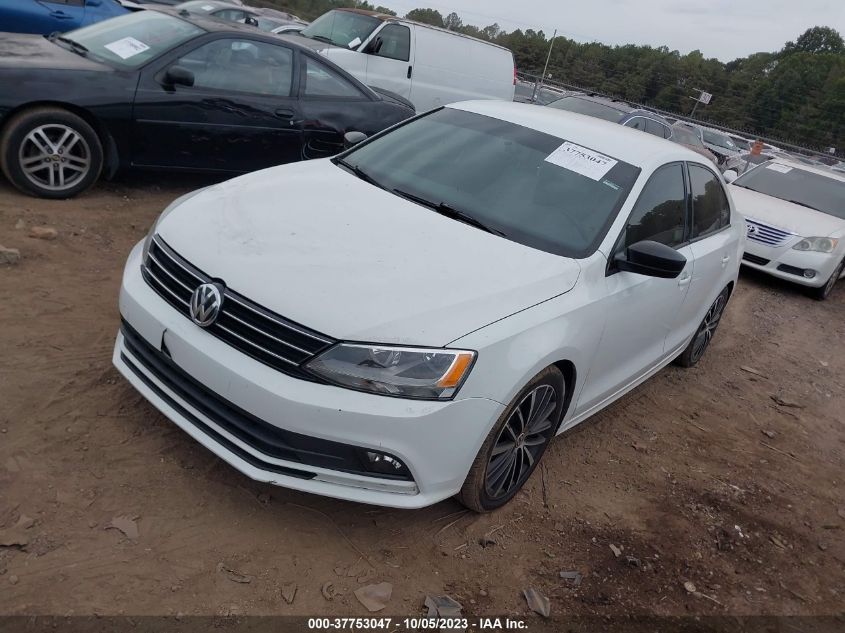 2016 VOLKSWAGEN JETTA SEDAN 1.8T SPORT - 3VWD17AJ7GM282978