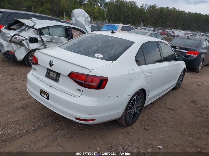 2016 VOLKSWAGEN JETTA SEDAN 1.8T SPORT - 3VWD17AJ7GM282978