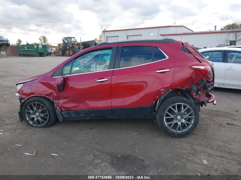 VIN KL4CJ1SB1KB854396 2019 BUICK ENCORE SPORT TOURING