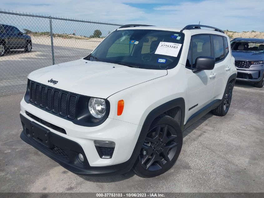 2021 JEEP RENEGADE LATITUDE - ZACNJCBB9MPM51458
