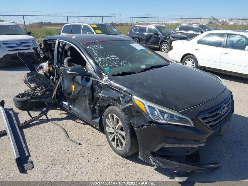 2016 HYUNDAI SONATA 2.4L SPORT - 5NPE34AF8GH302236