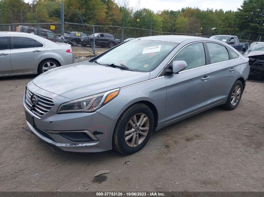 2017 HYUNDAI SONATA 2.4L - 5NPE24AF7HH567105