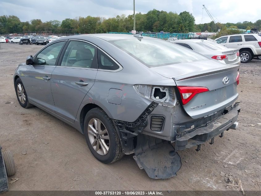 2017 HYUNDAI SONATA 2.4L - 5NPE24AF7HH567105