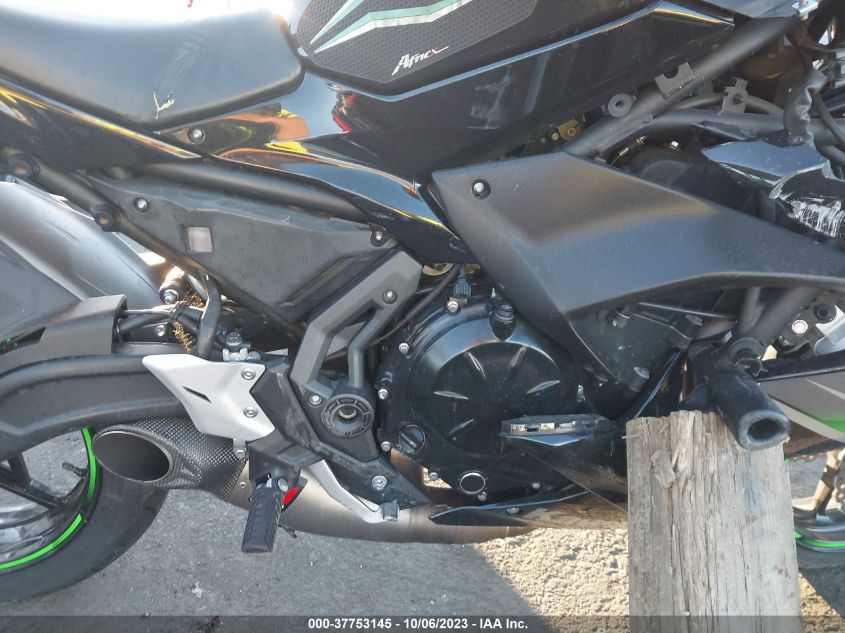 VIN JKAEXEJ12KDA04114 2019 KAWASAKI EX650 J