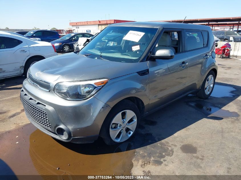 2016 KIA SOUL BASE - KNDJN2A22G7271547