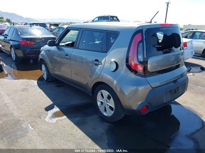 2016 KIA SOUL BASE - KNDJN2A22G7271547