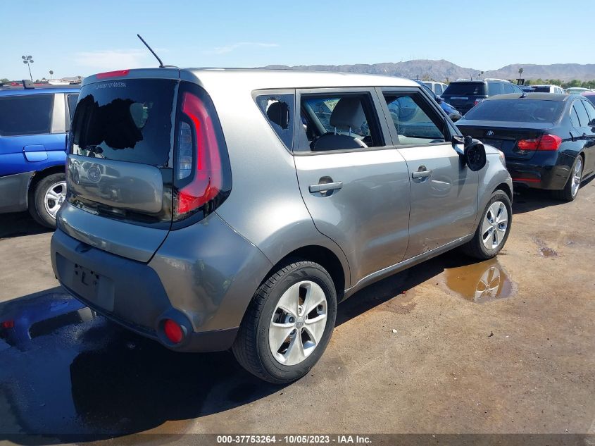 2016 KIA SOUL BASE - KNDJN2A22G7271547