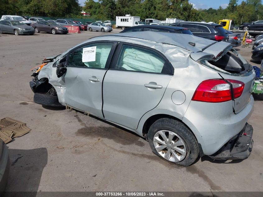 2014 KIA RIO EX - KNADN5A3XE6401887