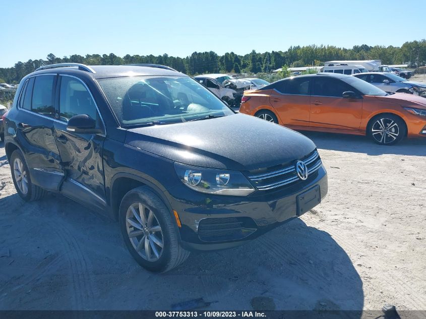 2017 VOLKSWAGEN TIGUAN WOLFSBURG - WVGRV7AX9HK002998