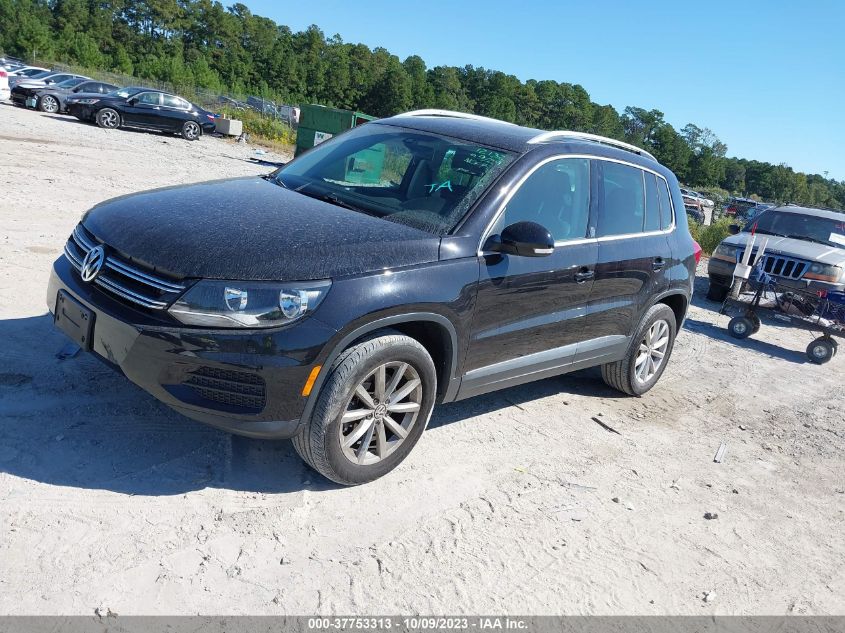 2017 VOLKSWAGEN TIGUAN WOLFSBURG - WVGRV7AX9HK002998