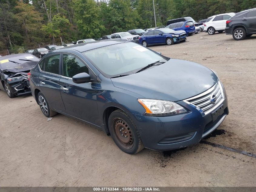 2013 NISSAN SENTRA SV - 1N4AB7AP1DN908118