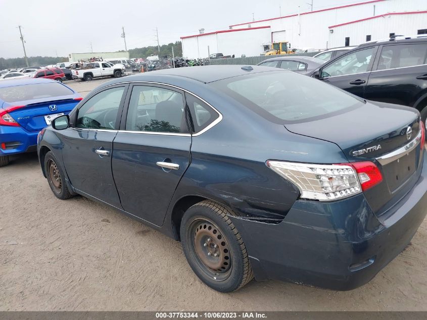 2013 NISSAN SENTRA SV - 1N4AB7AP1DN908118