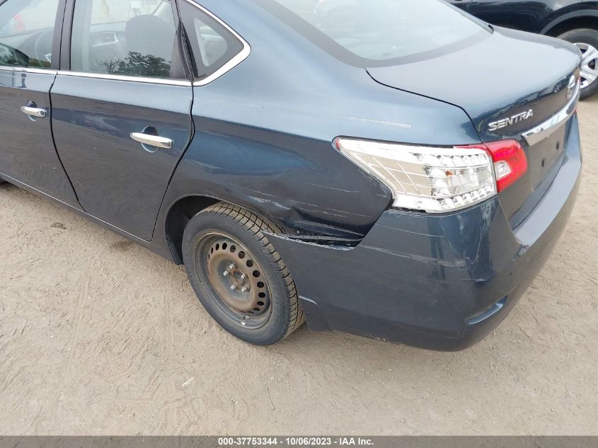 2013 NISSAN SENTRA SV - 1N4AB7AP1DN908118
