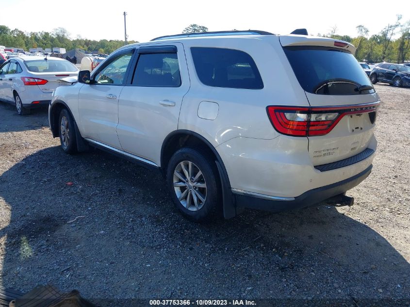 2017 DODGE DURANGO SXT - 1C4RDJAG6HC686861