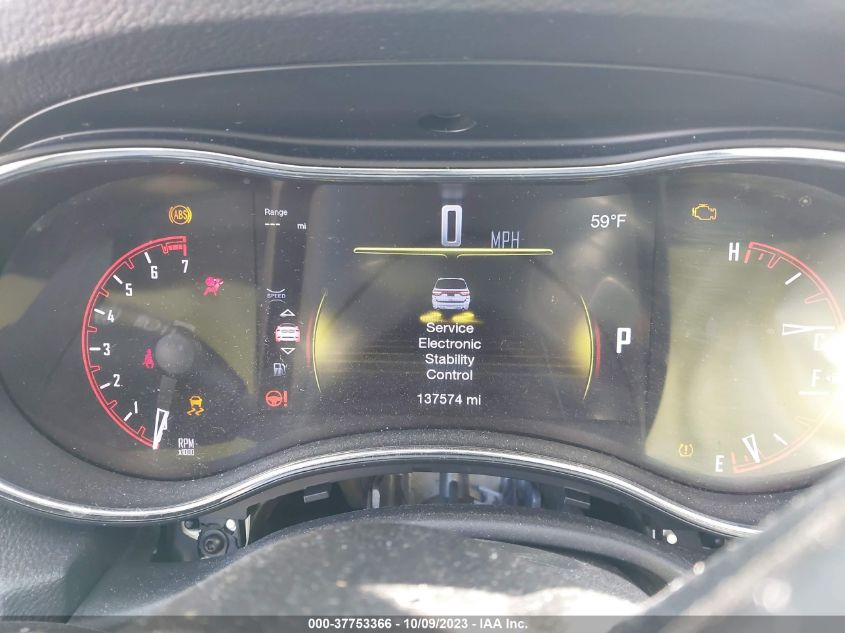 2017 DODGE DURANGO SXT - 1C4RDJAG6HC686861