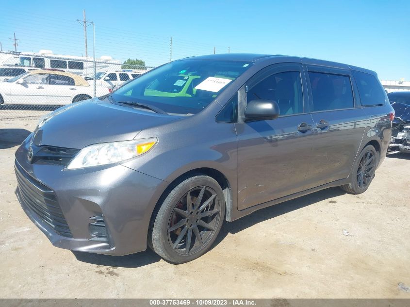 5TDZZ3DC4KS968718 2019 TOYOTA SIENNA - Image 2