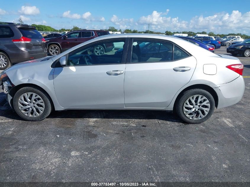 2019 TOYOTA COROLLA L/LE/SE/XLE/XSE - 2T1BURHE7KC200545