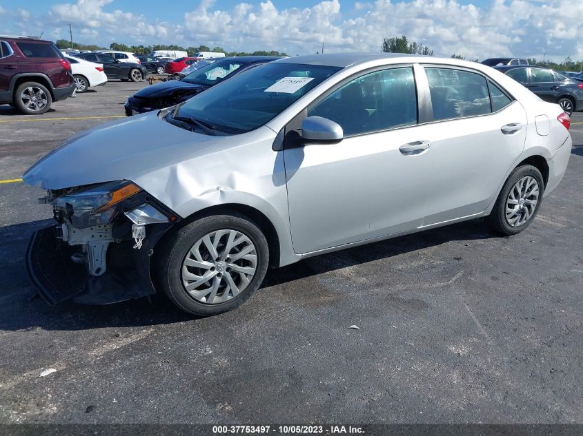 2019 TOYOTA COROLLA L/LE/SE/XLE/XSE - 2T1BURHE7KC200545