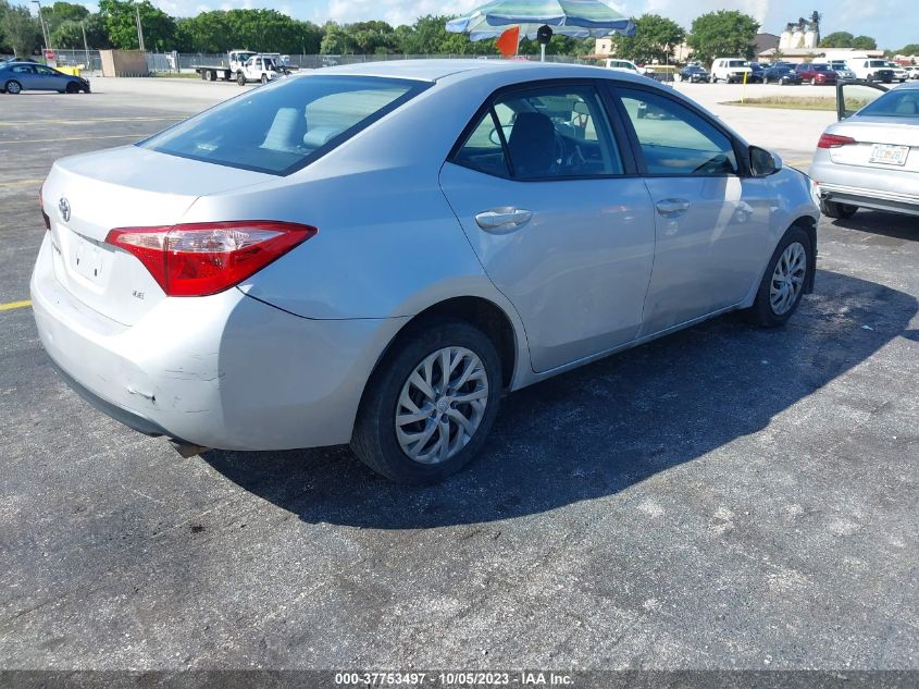 2019 TOYOTA COROLLA L/LE/SE/XLE/XSE - 2T1BURHE7KC200545