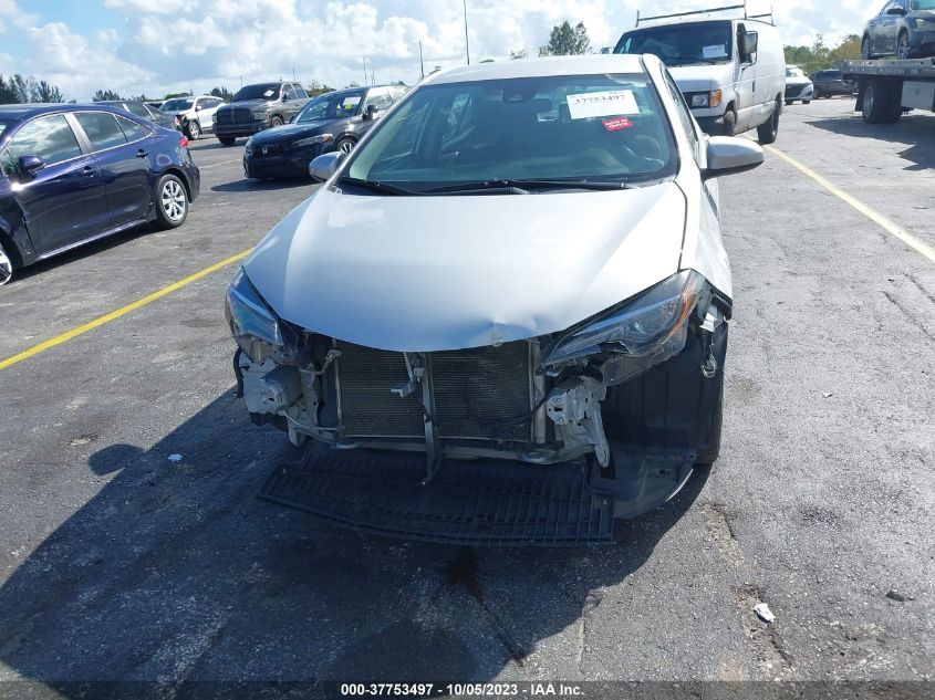 2019 TOYOTA COROLLA L/LE/SE/XLE/XSE - 2T1BURHE7KC200545