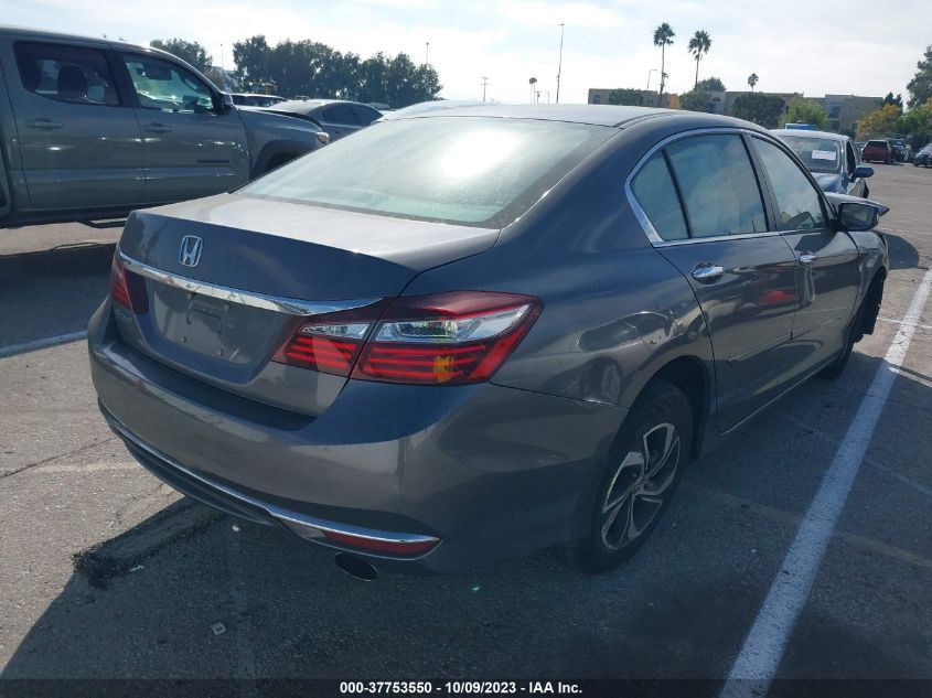 2016 HONDA ACCORD SEDAN LX - 1HGCR2F3XGA024229