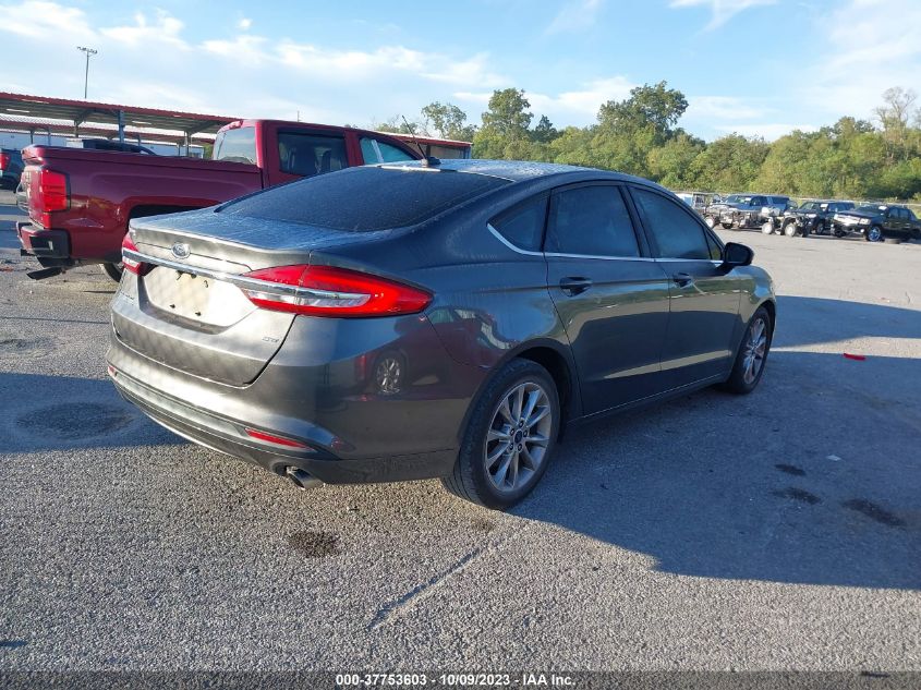 2017 FORD FUSION SE - 3FA6P0H7XHR370364