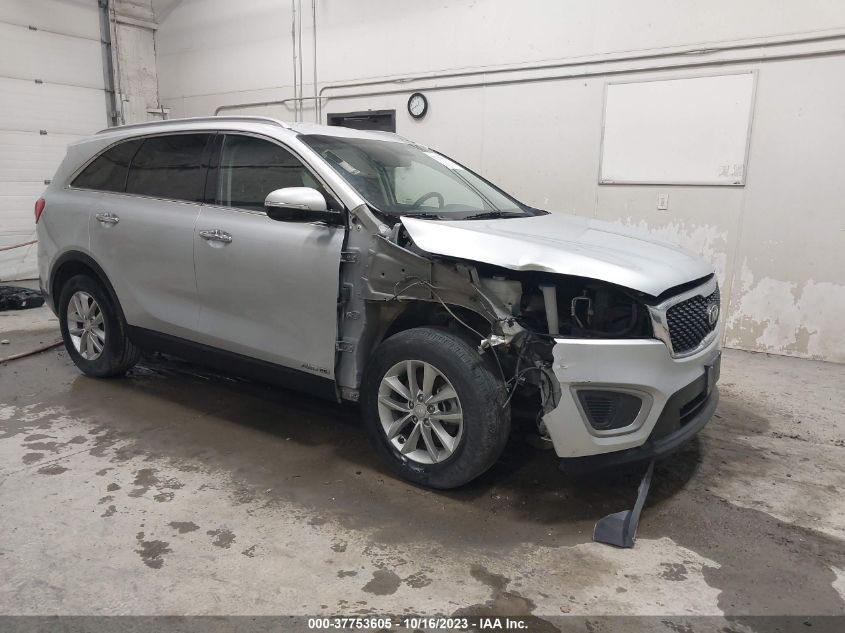 2018 KIA SORENTO LX V6 - 5XYPGDA56JG419199