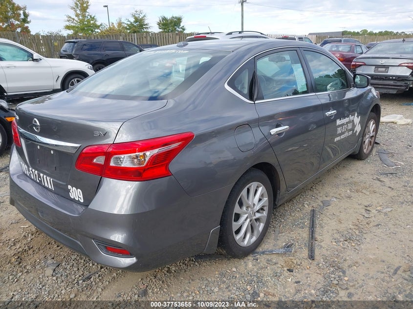 VIN 3N1AB7AP7KY297931 2019 NISSAN SENTRA SV