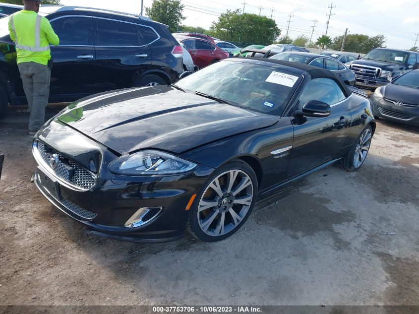 2013 JAGUAR XK SAJWA4GB3DLB50036