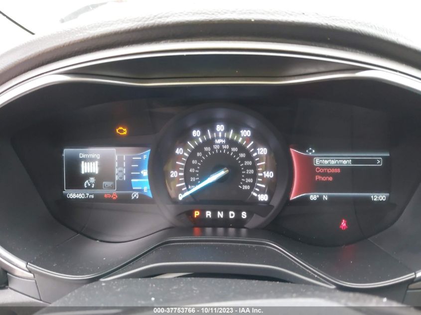 2019 FORD FUSION SEL - 3FA6P0CD0KR140305