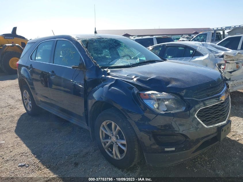 2017 CHEVROLET EQUINOX LS - 2GNFLEEK1H6304537