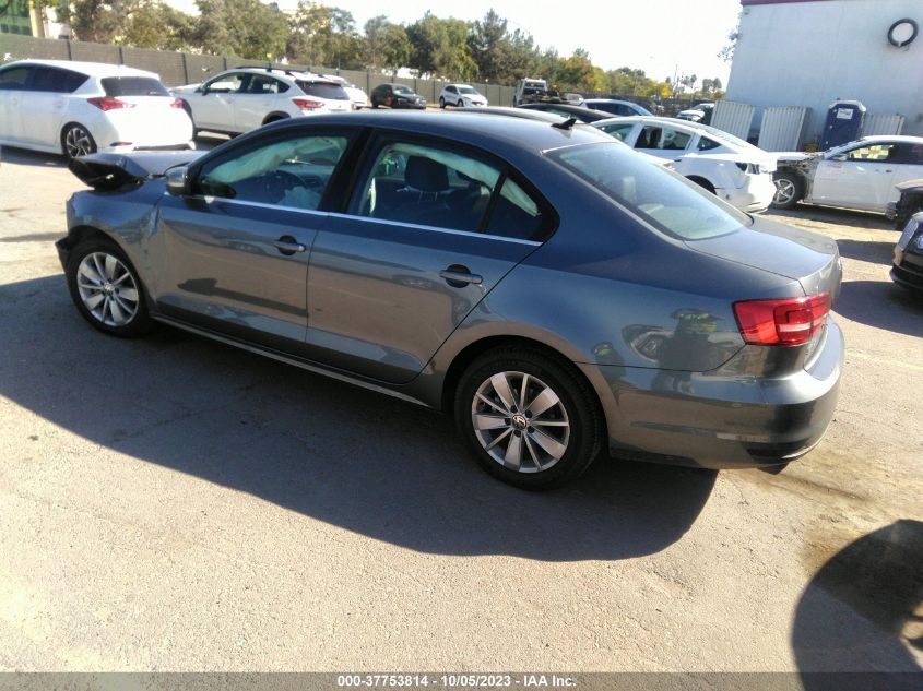2015 VOLKSWAGEN JETTA SEDAN 1.8T SE W/CONNECTIVITY - 3VWD17AJ9FM282818
