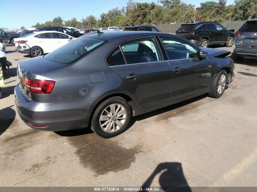 2015 VOLKSWAGEN JETTA SEDAN 1.8T SE W/CONNECTIVITY - 3VWD17AJ9FM282818
