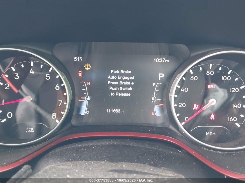 2017 JEEP NEW COMPASS TRAILHAWK 4X4 3C4NJDDB8HT665328