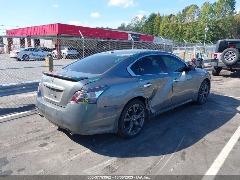 2014 NISSAN MAXIMA 3.5 SV W/SPORT PKG - 1N4AA5AP4EC498015