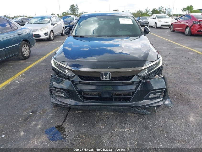 2018 HONDA ACCORD SPORT - 1HGCV1F39JA021707