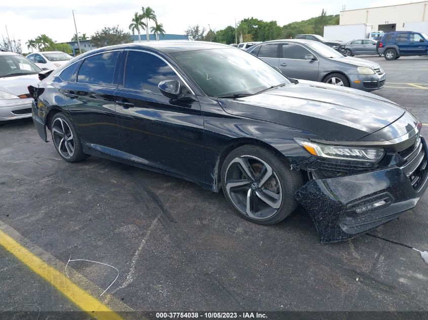 2018 HONDA ACCORD SPORT - 1HGCV1F39JA021707