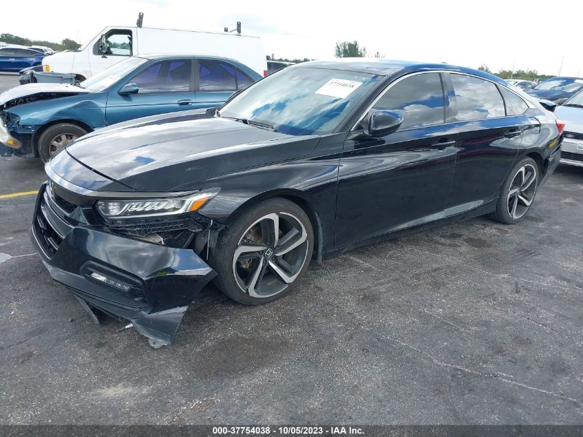 2018 HONDA ACCORD SPORT - 1HGCV1F39JA021707