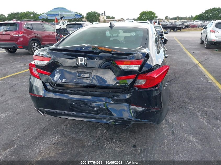 2018 HONDA ACCORD SPORT - 1HGCV1F39JA021707