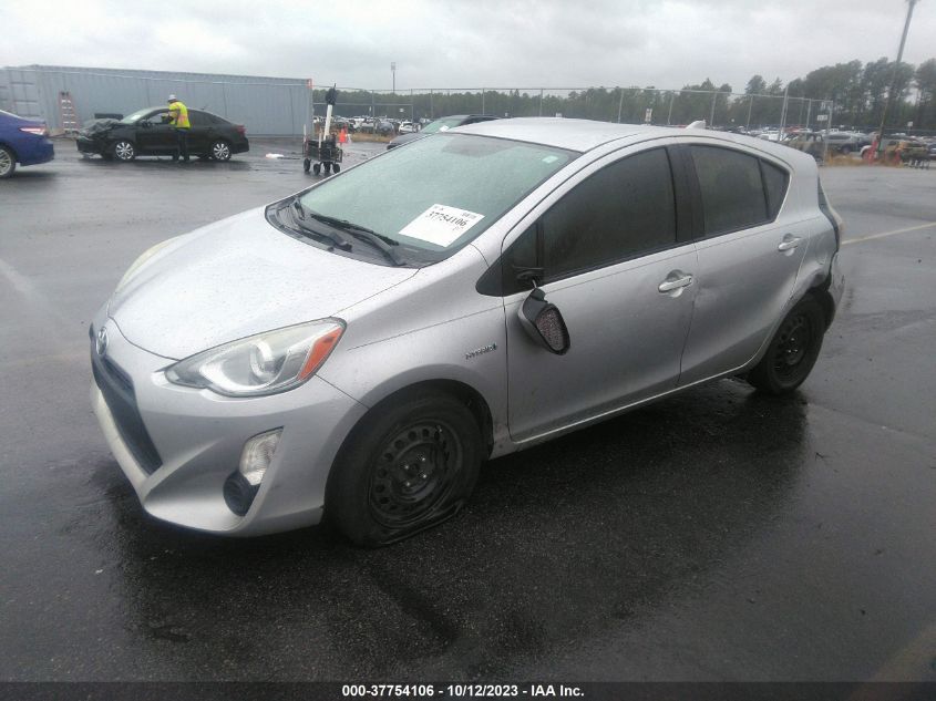 2015 TOYOTA PRIUS C ONE/TWO/THREE/FOUR - JTDKDTB33F1583009
